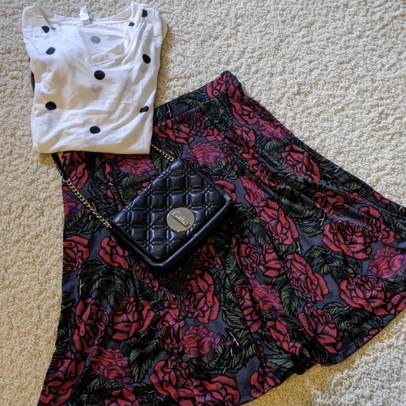 NWT lularoe Rose madison skirt, medium - Picture 7 of 8